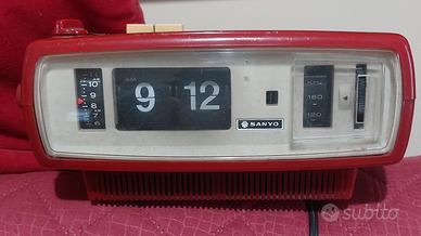 radiosveglia vintage Sanyo