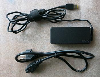 Alimentatore x notebook LENOVO 65W jack "quadrato"