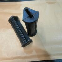  gommini poggia piedi anteriori guzzi gilera mondi