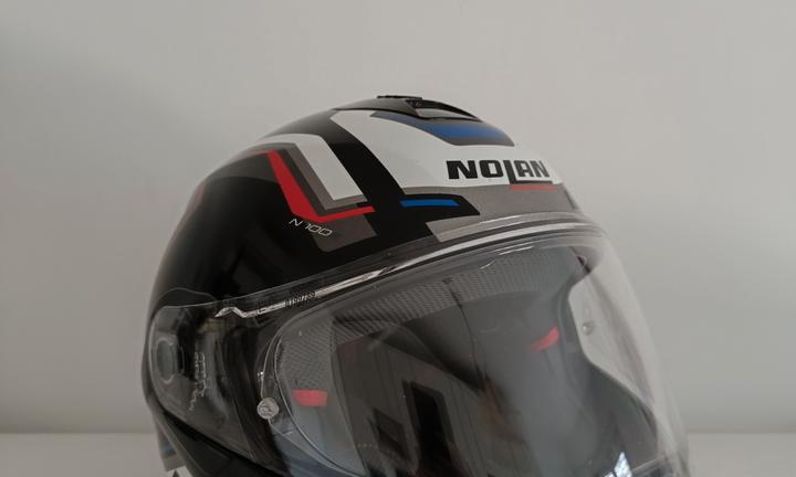 Casco Nolan n100-5 con interfono ncom b 602