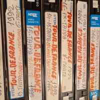 Collezzione  Cassette Vhs Ciclismo