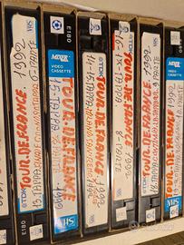 Collezzione  Cassette Vhs Ciclismo