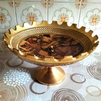 CENTROTAVOLA VINTAGE IN OTTONE 