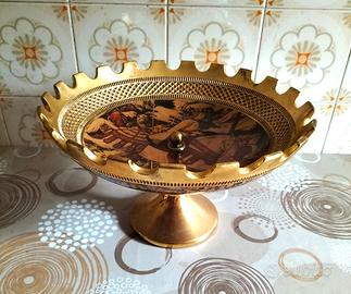 CENTROTAVOLA VINTAGE IN OTTONE 