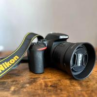 Nikon D3500 Reflex + 3 OBIETTIVI