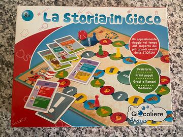 Gioco da tavolo educativo: Storia in gioco 8 anni+