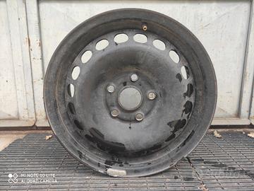 4 cerchi di ferro 5 fori,  15 pollici 