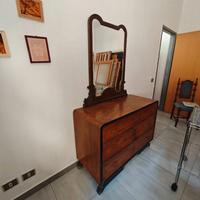 CANTERANO comò con specchiera discreto stato