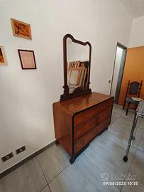 CANTERANO comò con specchiera discreto stato