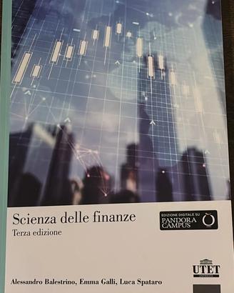Scienza delle Finanze terza edizione Balestrino Sp
