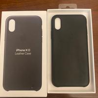 Cover iPhone Xs leather case