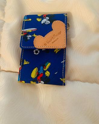 Portachiavi blu vintage