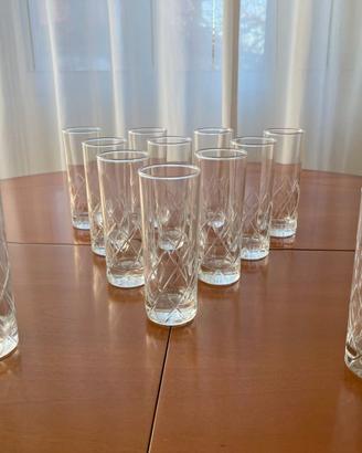 SET DA 12 BICCHIERI TUMBLER X LIQUORE ALTI NUOVI