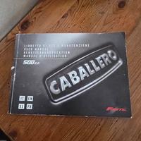 caballero fantic 500 uso ebmanutenzione 