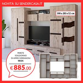 UNA PARETE SOGGIORNO ECCELLENTE DAVVERO!