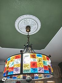 Lampadario stile tiffany