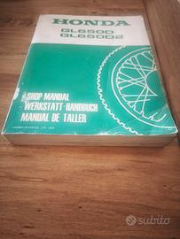 Manuale di manutenzione Honda GL 650