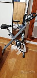 Cyclette SportPlus+ pieghevole con computer