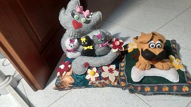 Ferma porte fatti a mano 