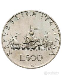 500 lire argento 300 pz.