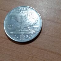 CENTESIMI 50 ANNO 1940