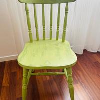 Sedia Old America in legno di pino