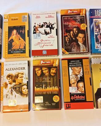 n.10 VHS Film selezione