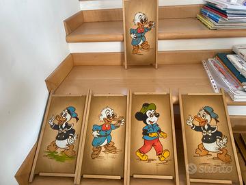 Quadretti legno anni 60