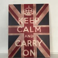 Quadro Keep Calm and Carry On