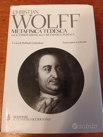 WOLFF, Metafisica tedesca, con le Annotazioni alla