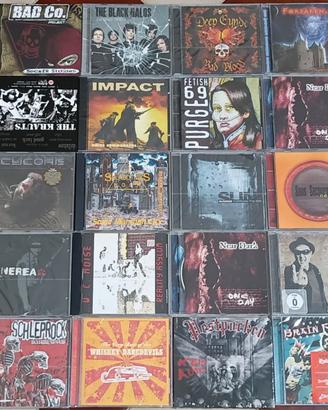 Lotto 55 cd nuovi e sigillati genere rock\metal