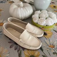 Mocassino Melluso, colore bianco avorio