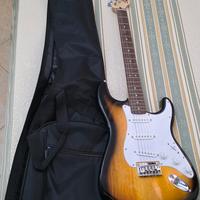 Fender Squier + amplificatore + cavo Jack 