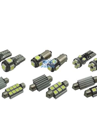 KIT 10 LAMPADE LED INTERNE PER RENAULT MEGANE II 2