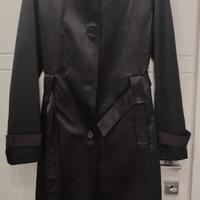Trench raso nero Zara 