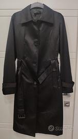 Trench raso nero Zara 