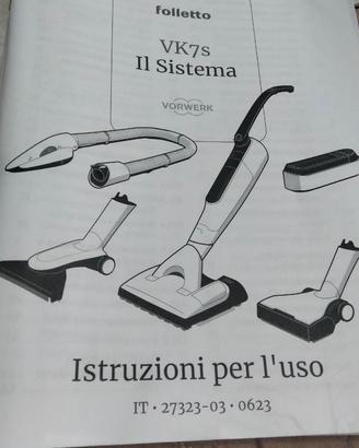 Aspirapolvere Folletto VK7s 