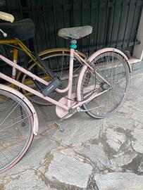 Bici vintage rosa
