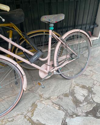 Bici vintage rosa