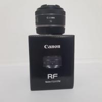 Obiettivo canon RF 16mm F2.8 STM usato