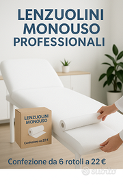 Lenzuolini monouso