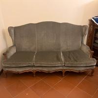 Divano stile liberty vintage