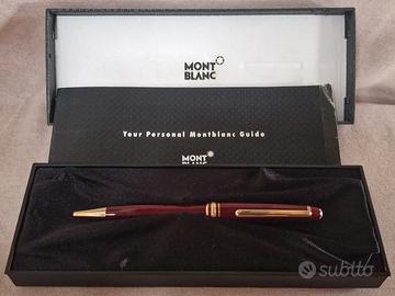 Montblanc sfera Meisterstuk placcata oro