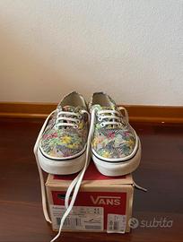 Sneakers Vans basse a stampa Safari/Giungla