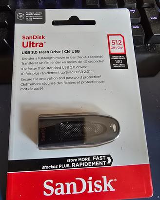 penna usb sandisk ultra 512 gb