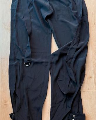 PANTALONI VERSACE SETA