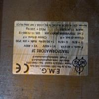 trasformatore trifase 60kva 400v