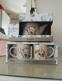 Primark Disney set teiera e tazze Bambi