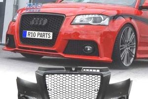 PARAURTI ANTERIORE AUDI A3 8P 08-12 RS NERO PDC