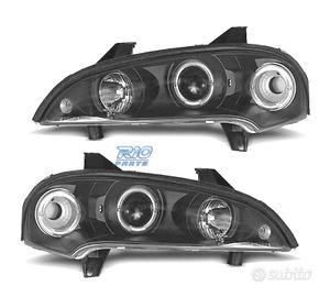 FARI PER OPEL TIGRA 95-03 ANGEL EYES CCFL FONDO NE